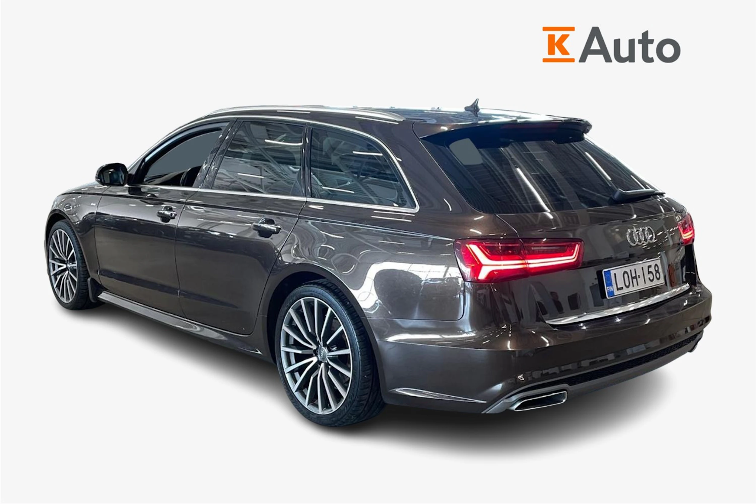ruskea (beige) Audi A6 2018 kuva 2.