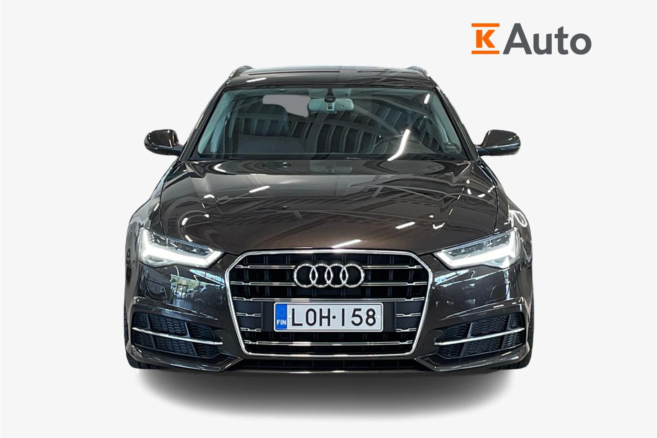 ruskea (beige) Audi A6 2018 kuva 4.