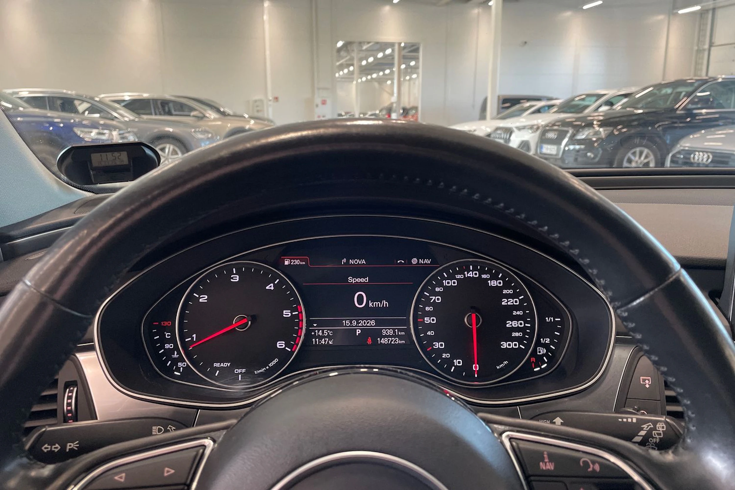 ruskea (beige) Audi A6 2018 kuva 16.