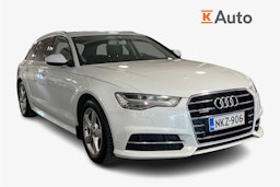Valkoinen Audi A6 2018 kuva 1.