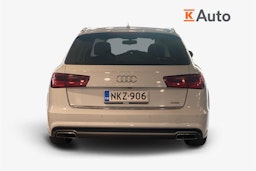 Valkoinen Audi A6 2018 kuva 3.