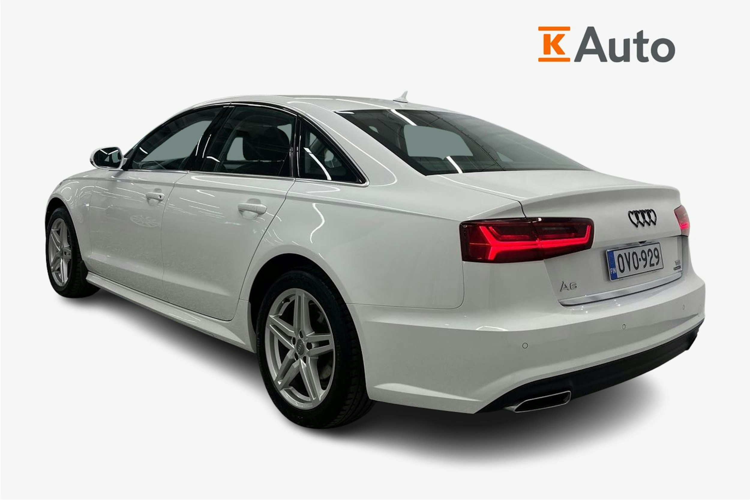 Valkoinen Audi A6 2017 kuva 2.
