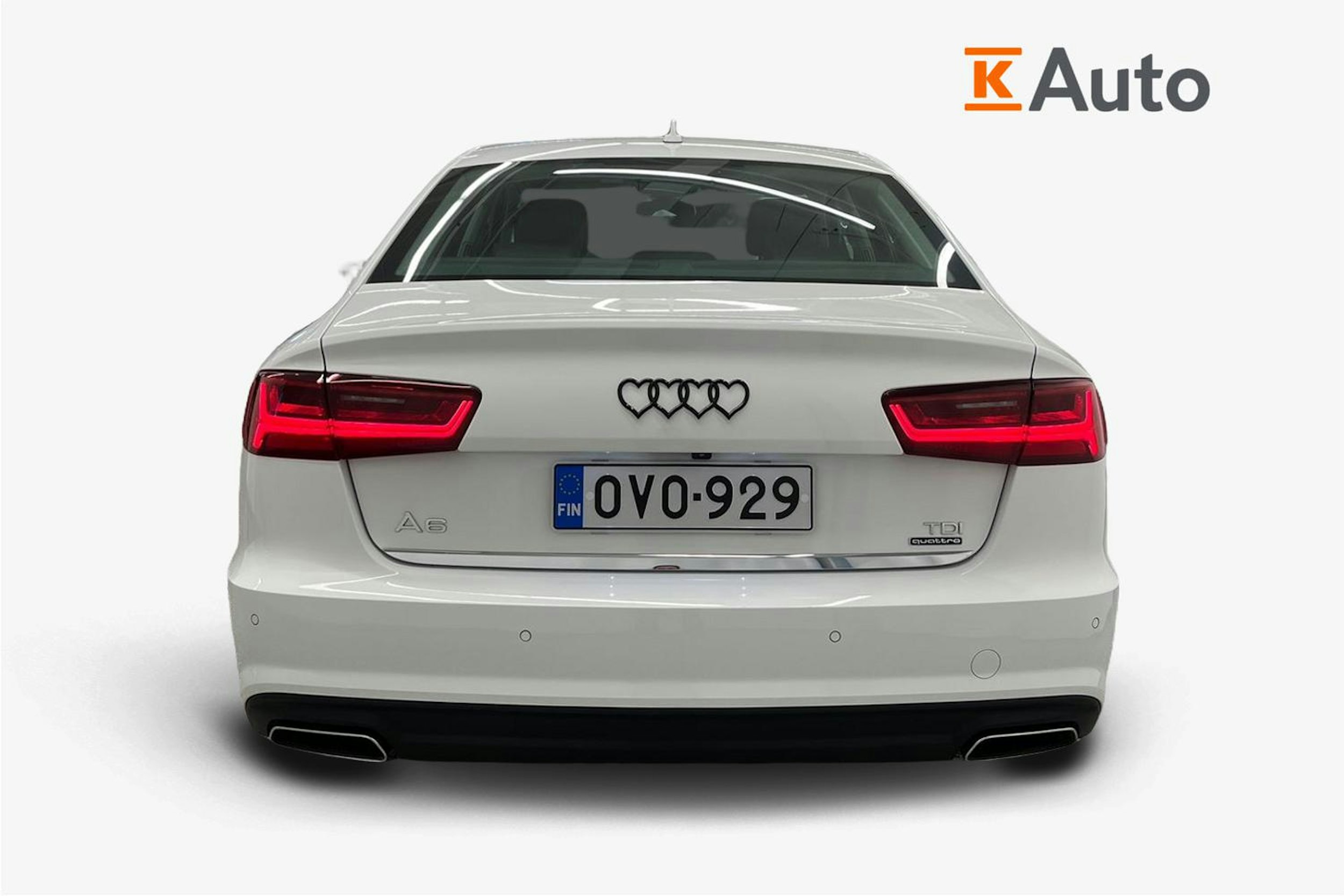 Valkoinen Audi A6 2017 kuva 3.