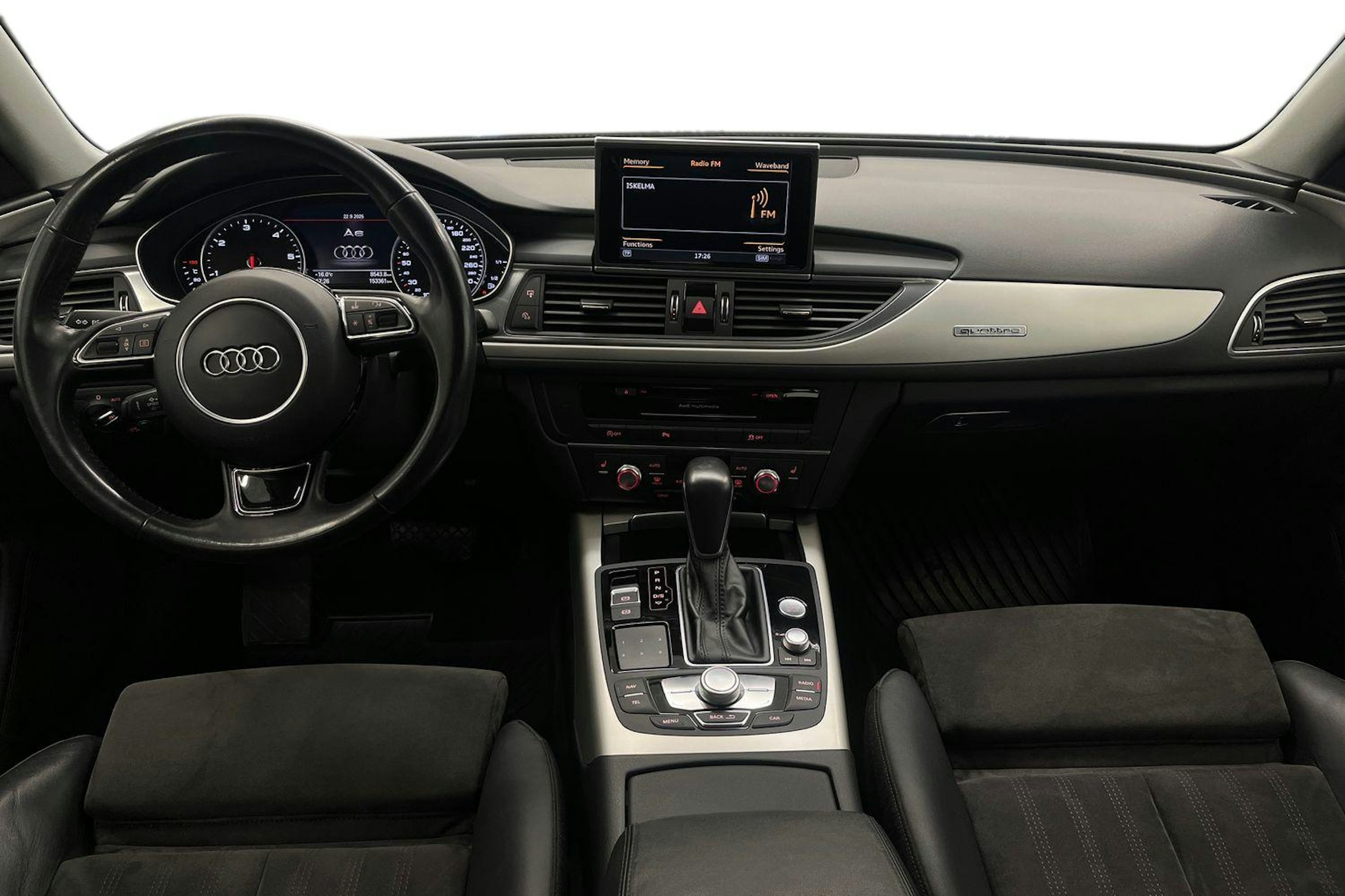 Valkoinen Audi A6 2017 kuva 9.