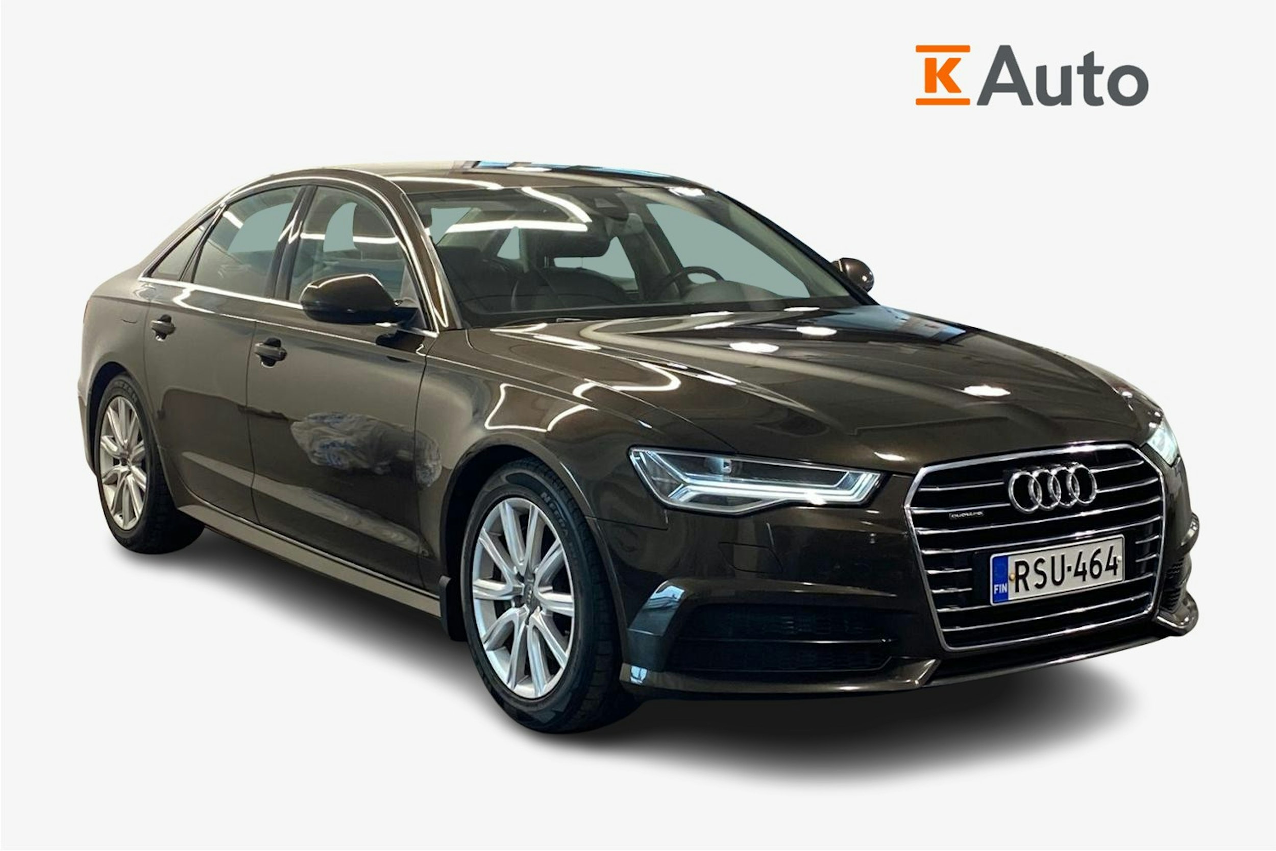 ruskea (beige) Audi A6 2017 kuva 1.