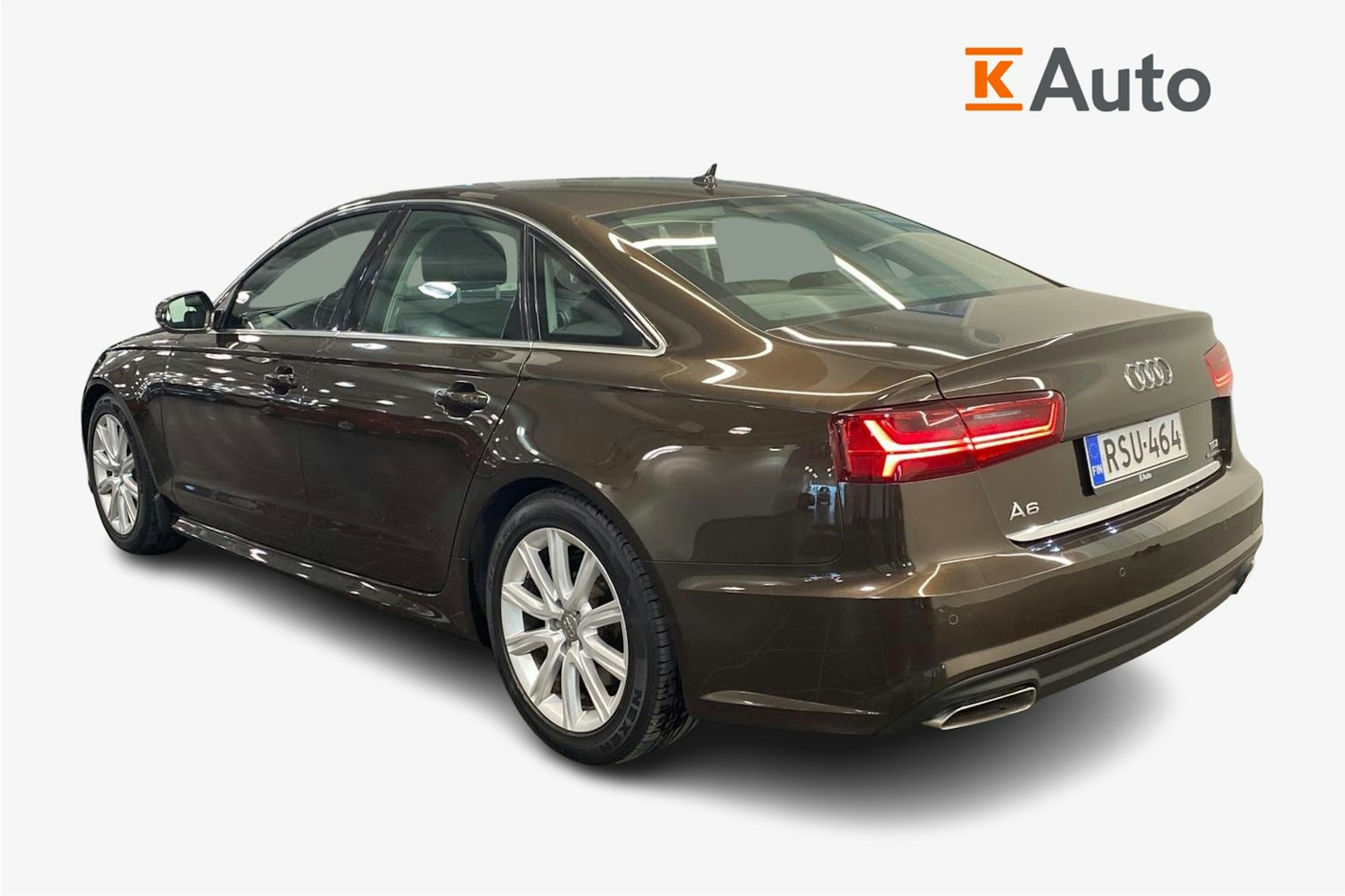 ruskea (beige) Audi A6 2017 kuva 2.
