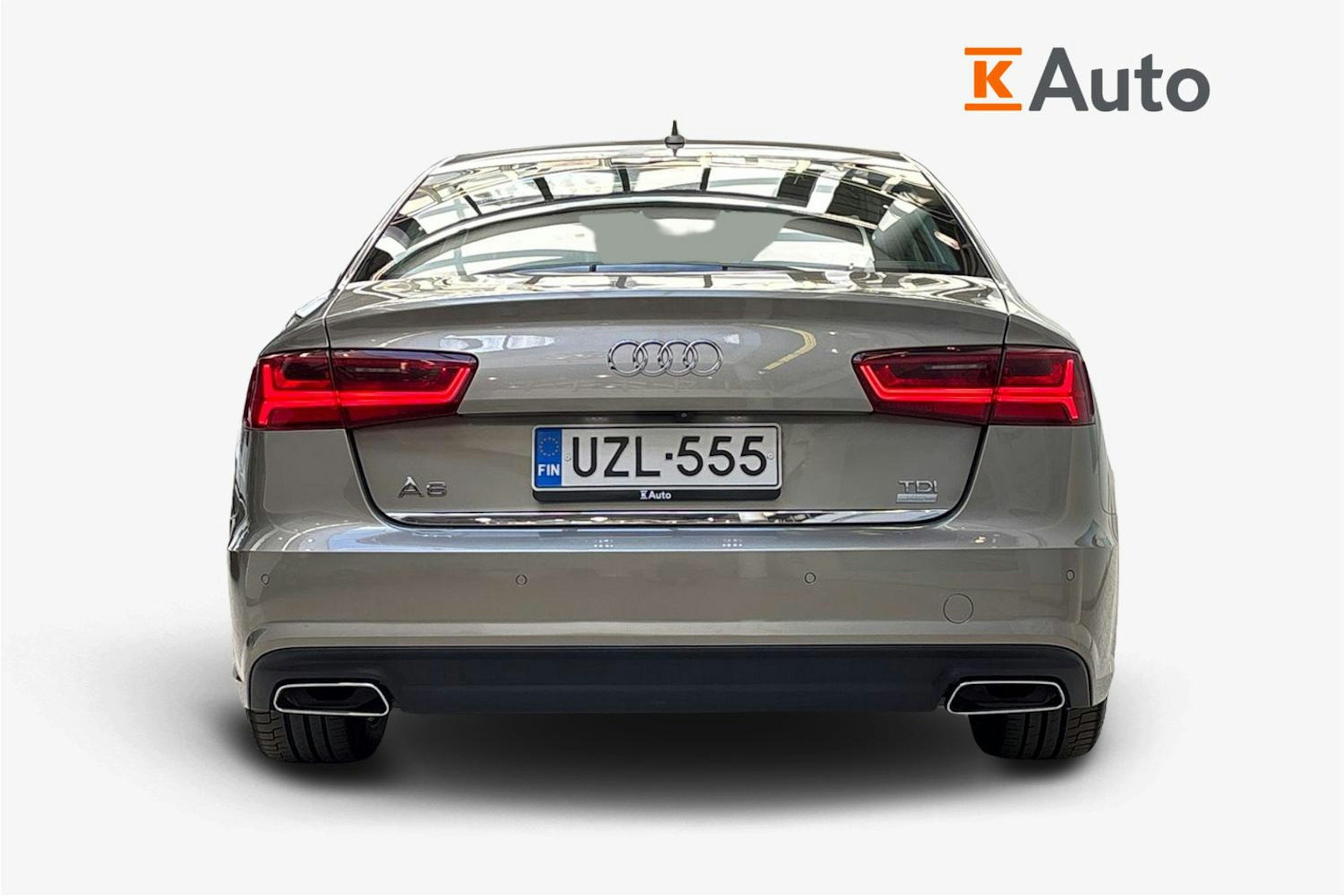 ruskea (beige) Audi A6 2017 kuva 3.