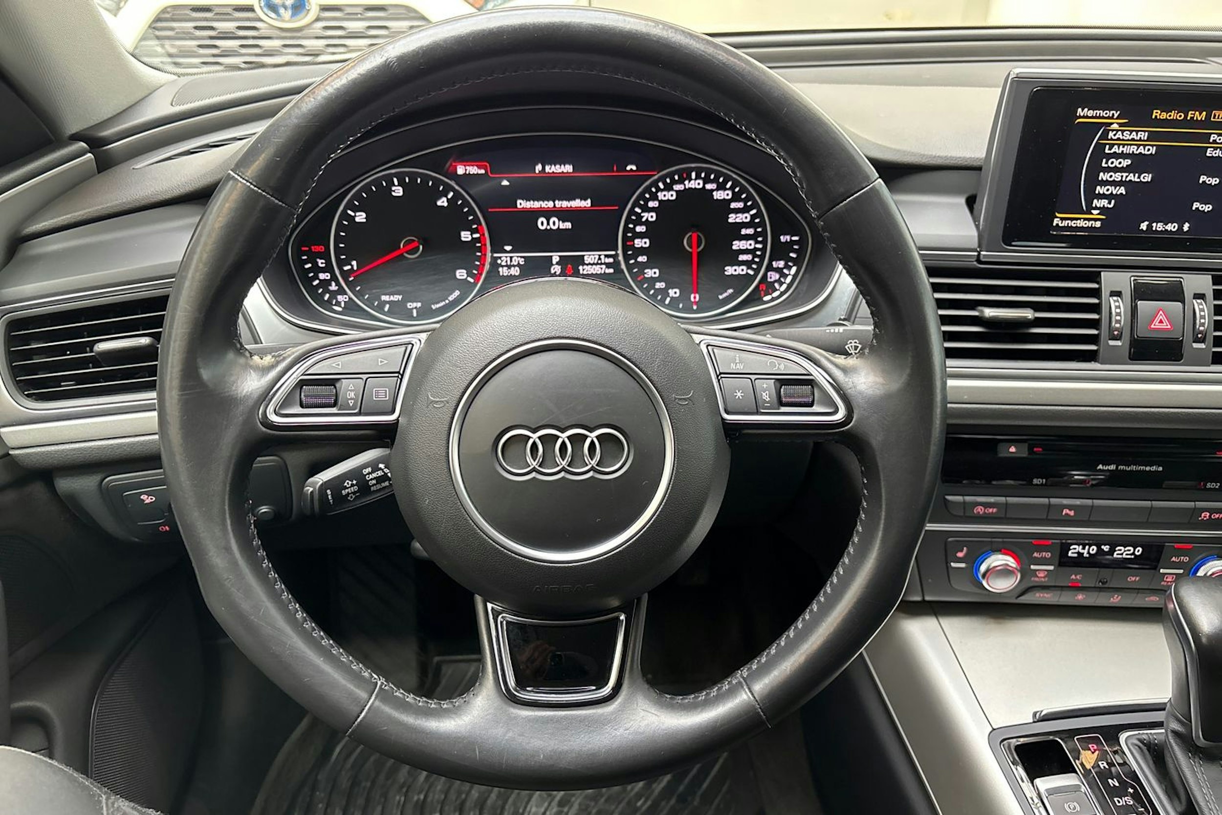 ruskea (beige) Audi A6 2017 kuva 15.