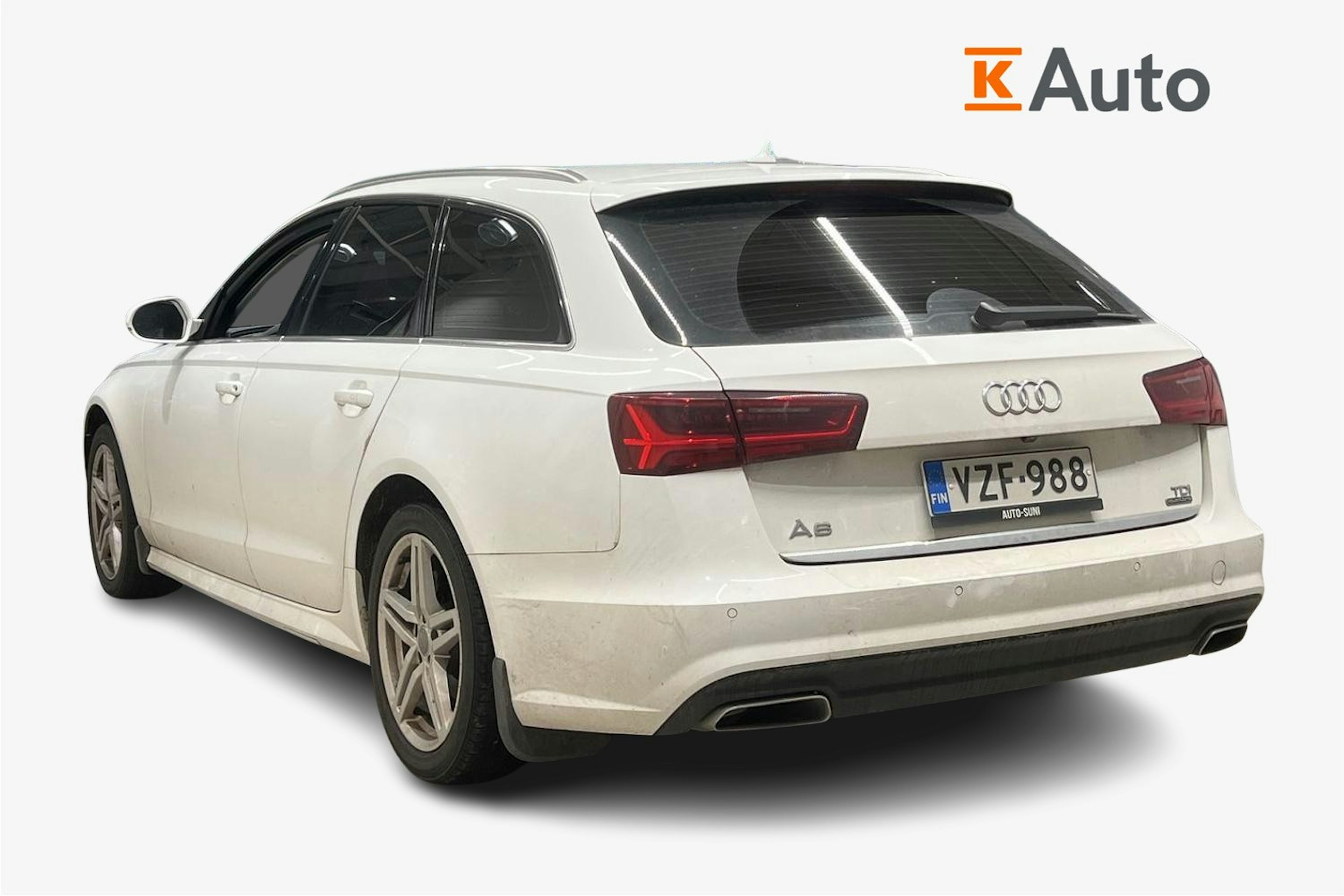 Valkoinen Audi A6 2017 kuva 2.