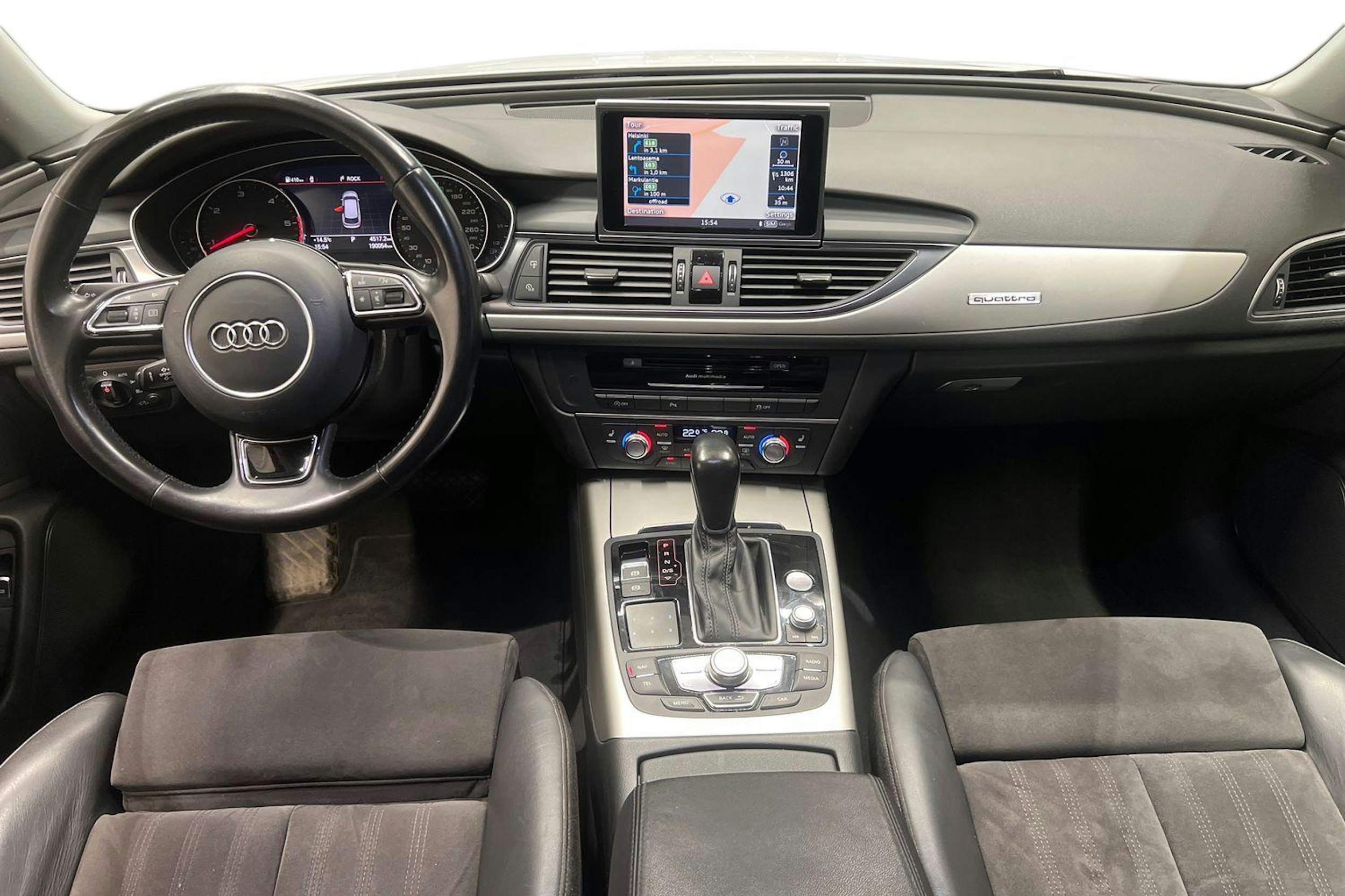 Valkoinen Audi A6 2017 kuva 9.