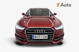 punainen Audi A6 2018 kuva 4.