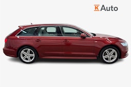 punainen Audi A6 2018 kuva 5.
