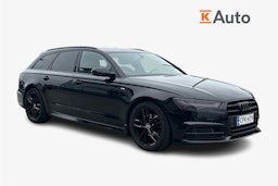 musta Audi A6 2018 kuva 1.
