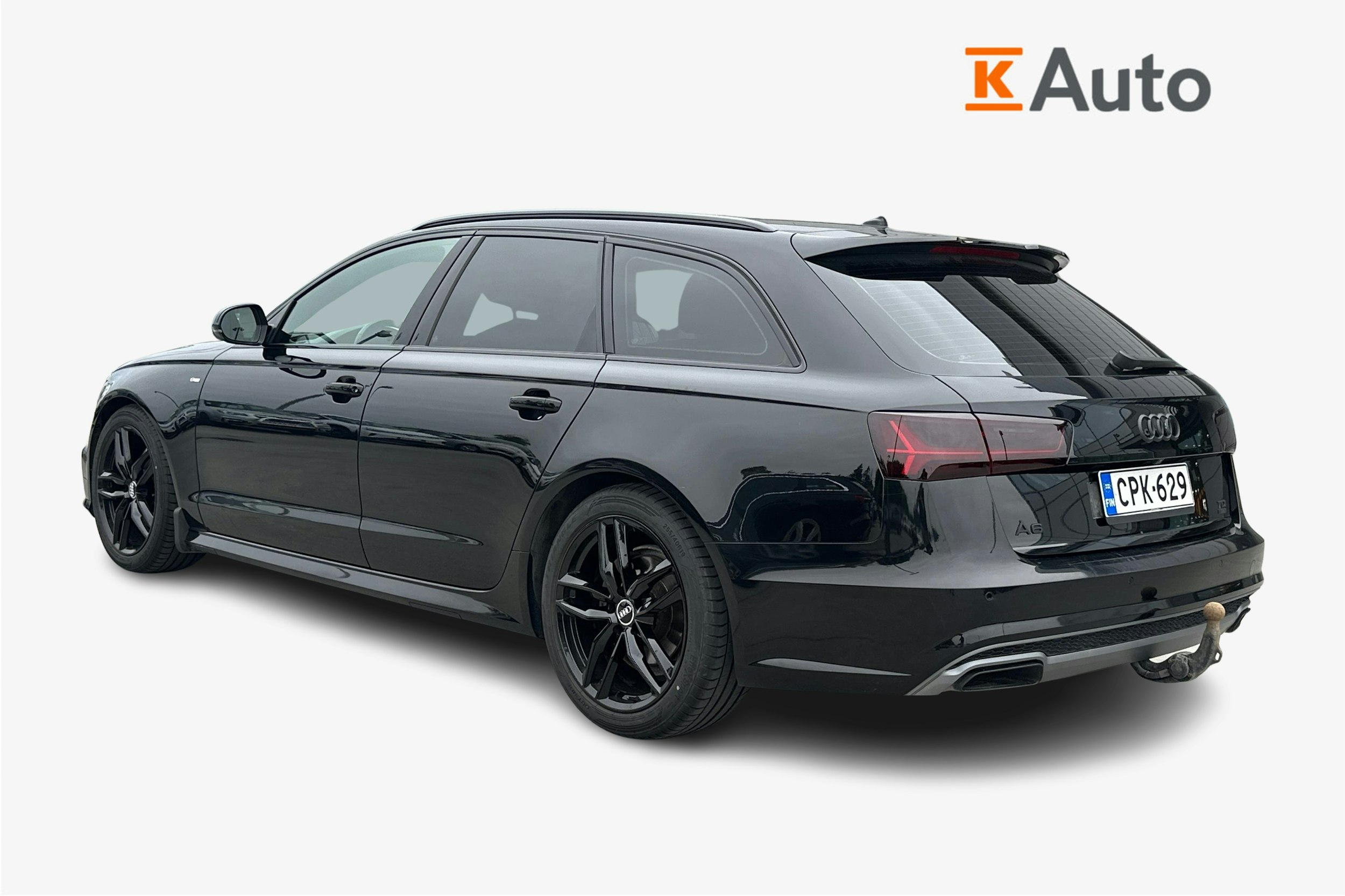musta Audi A6 2018 kuva 2.
