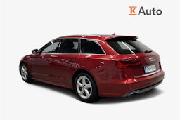 punainen Audi A6 2018 kuva 2.