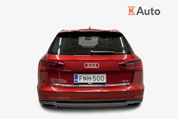punainen Audi A6 2018 kuva 3.