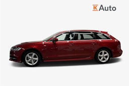 punainen Audi A6 2018 kuva 5.