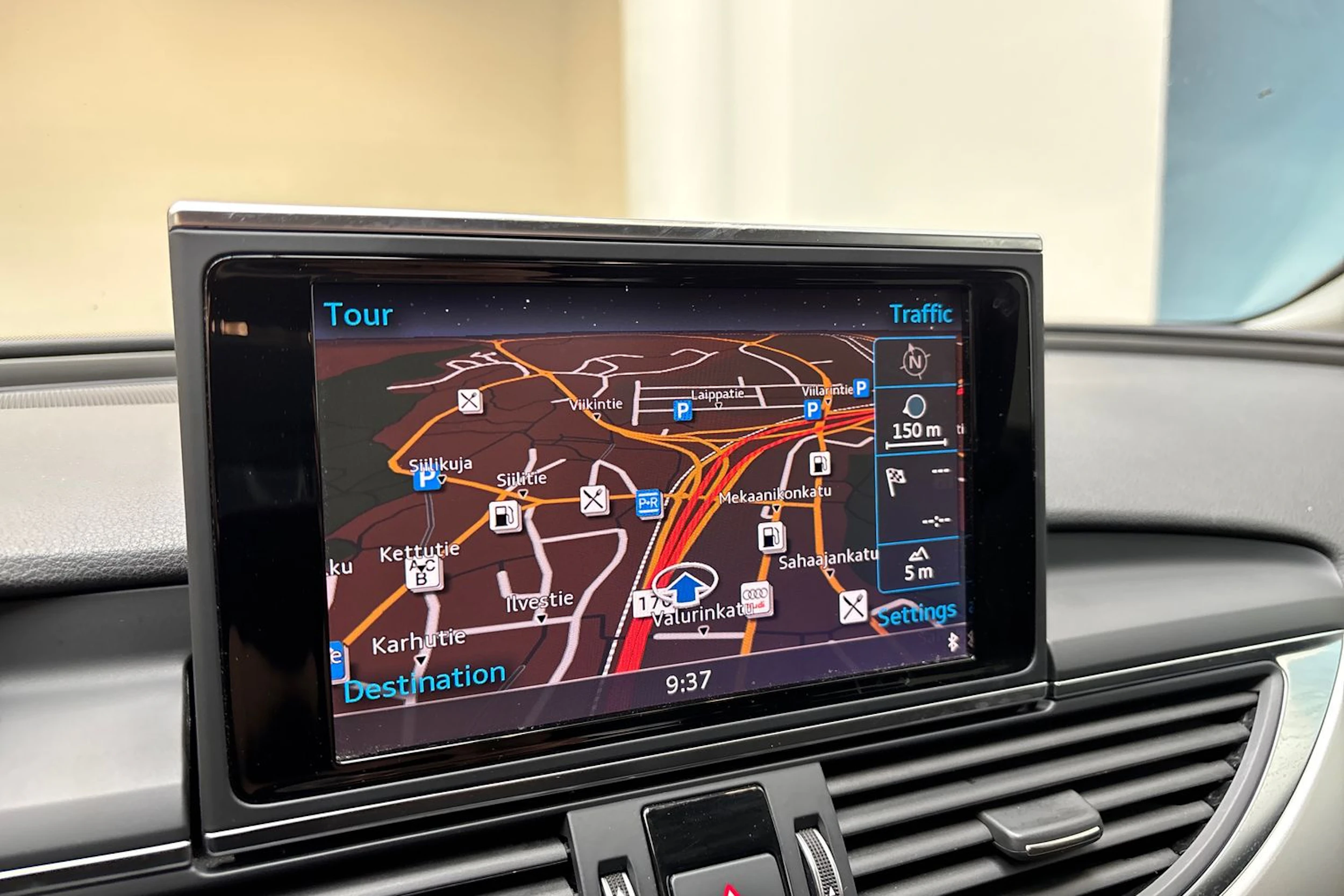 sininen Audi A6 2018 kuva 24.