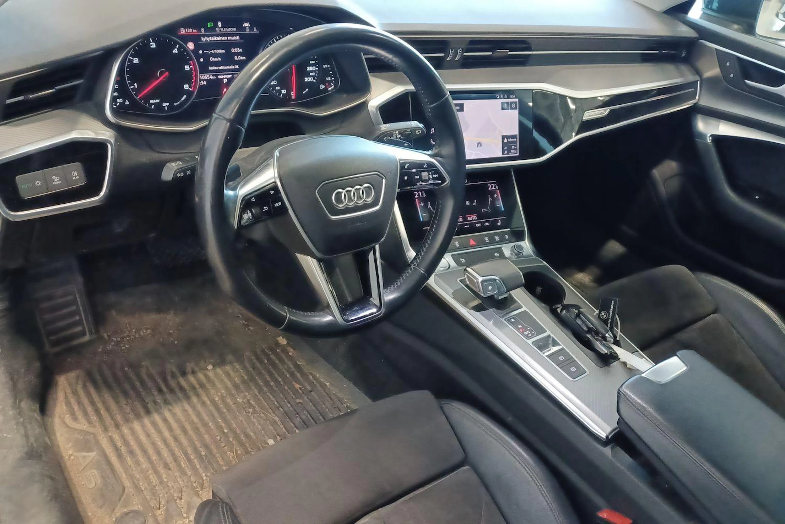 musta Audi A6 2018 kuva 3.