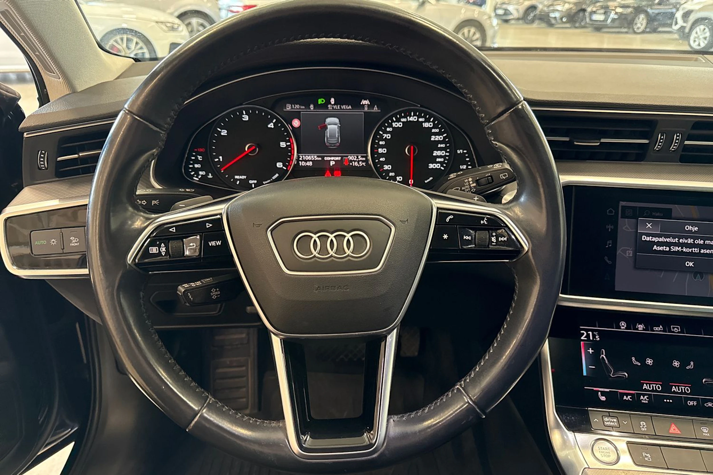musta Audi A6 2019 kuva 17.