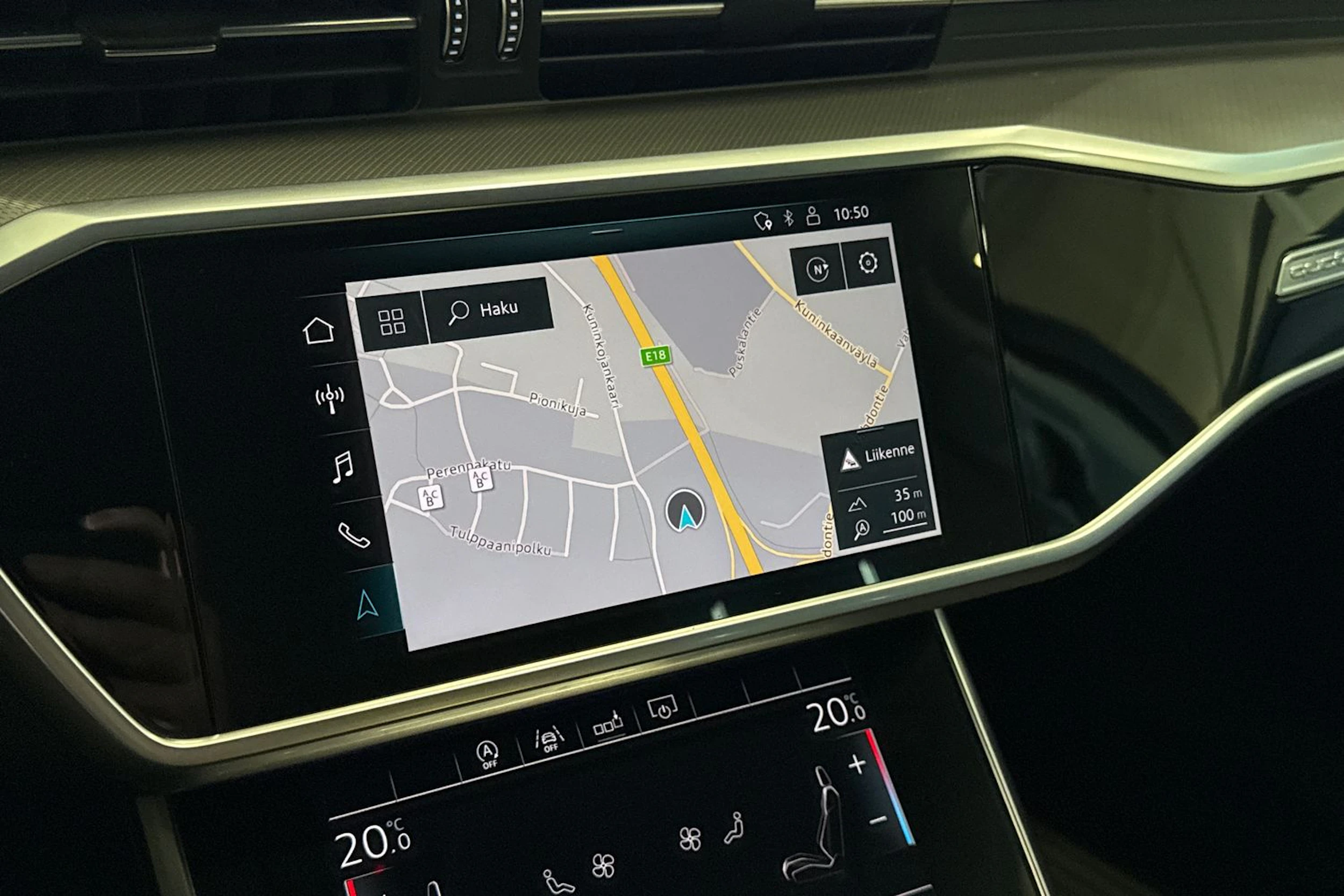 musta Audi A6 2019 kuva 22.