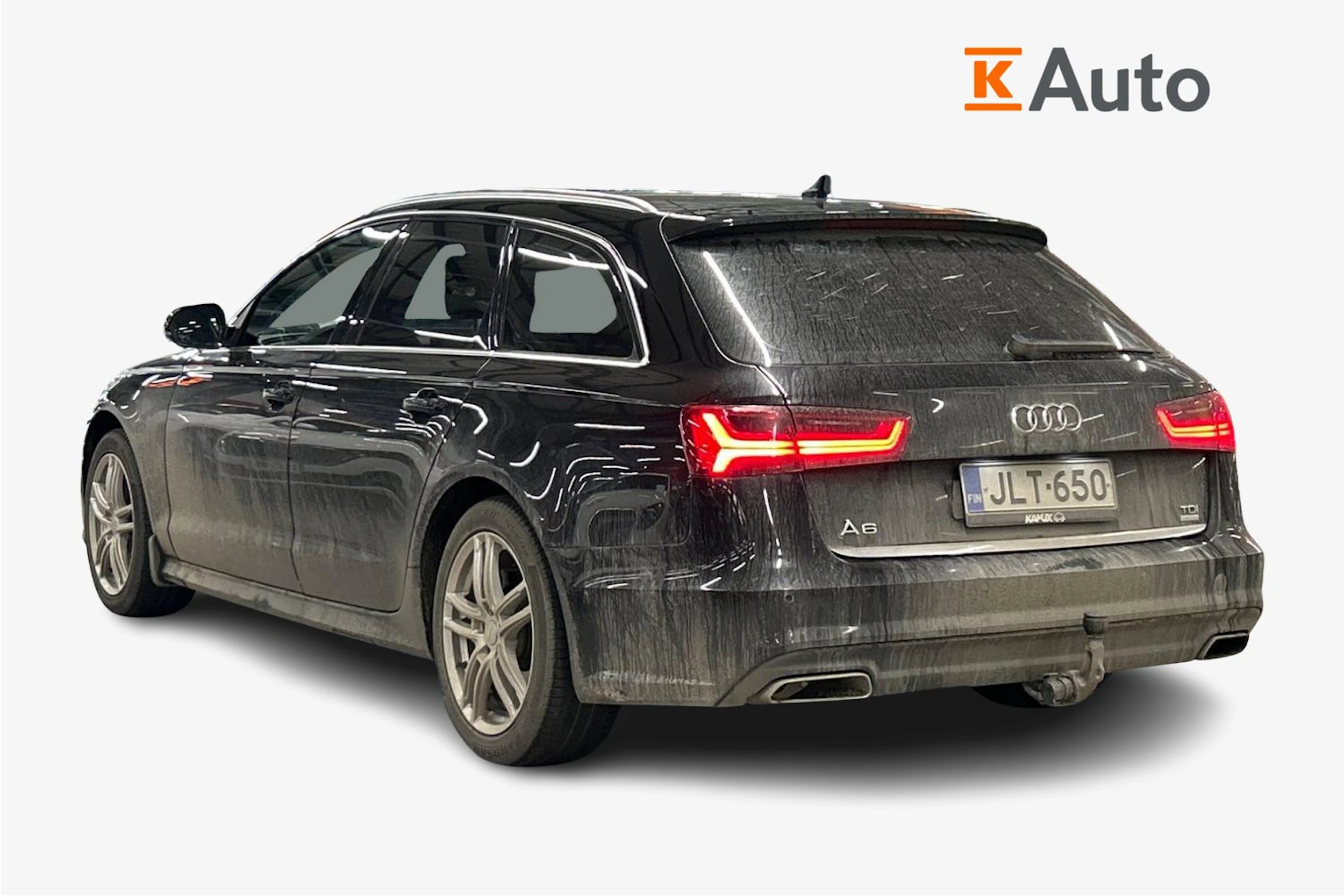 musta Audi A6 2018 kuva 2.