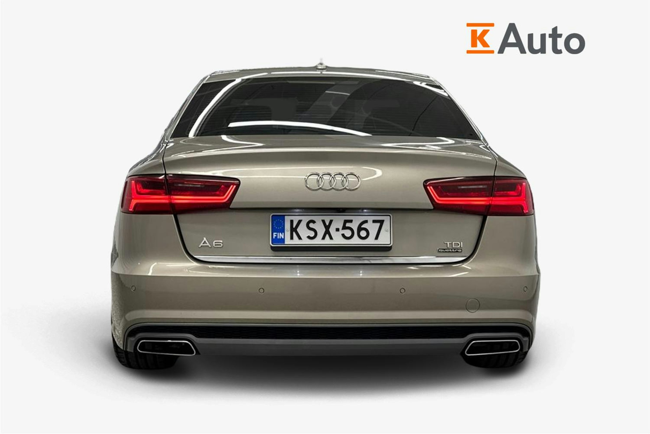 Ruskea (beige) Audi A6 2018 kuva 3.