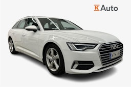 Valkoinen Audi A6 2019 kuva 1.