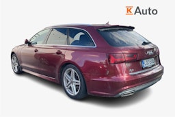 punainen Audi A6 2018 kuva 2.