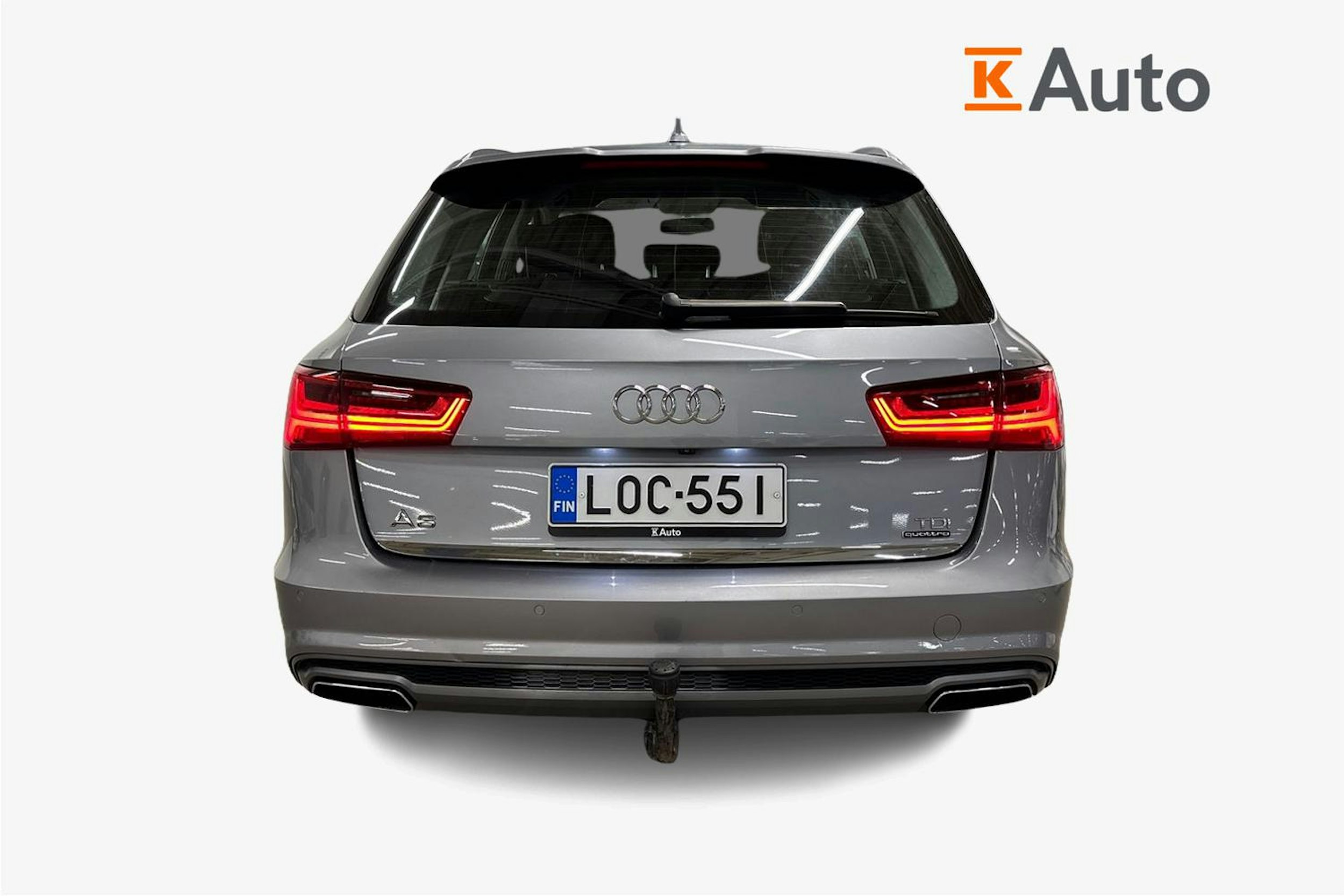 harmaa Audi A6 2018 kuva 3.