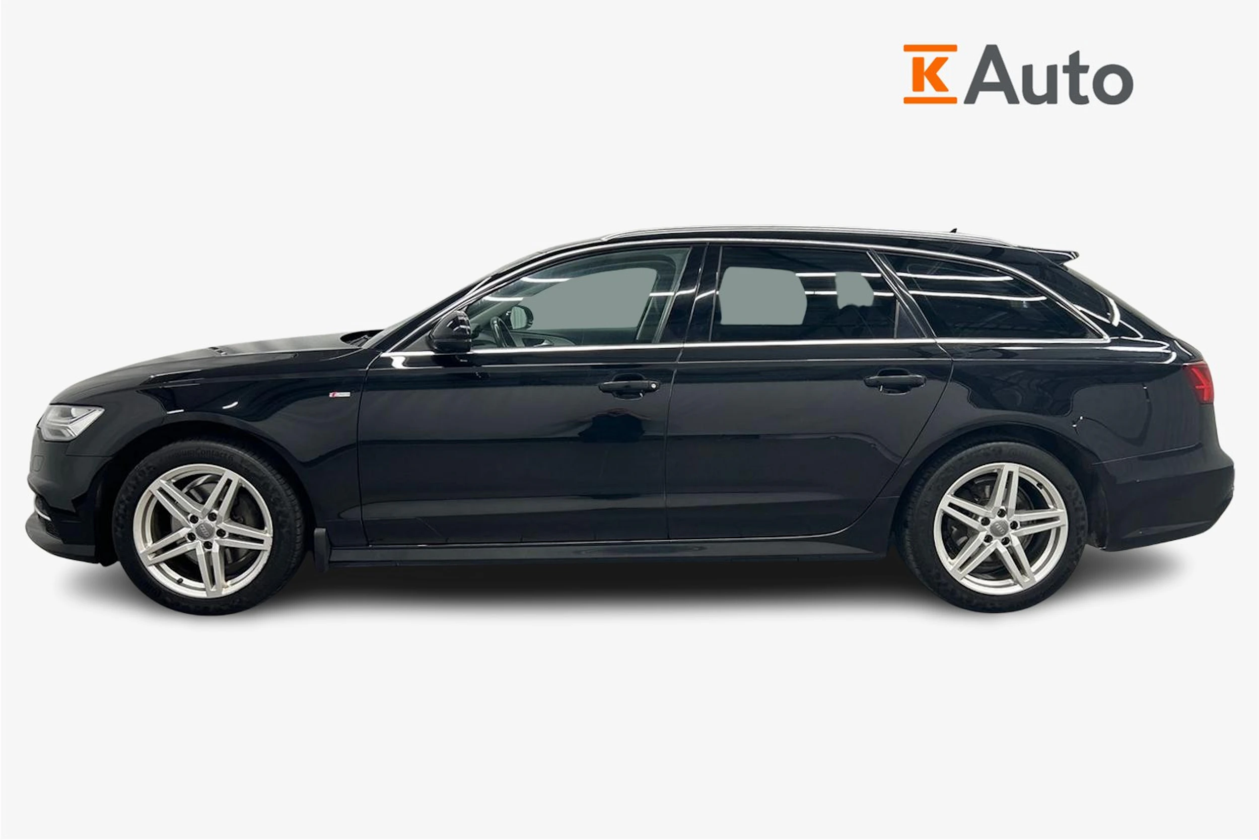 musta Audi A6 2018 kuva 7.