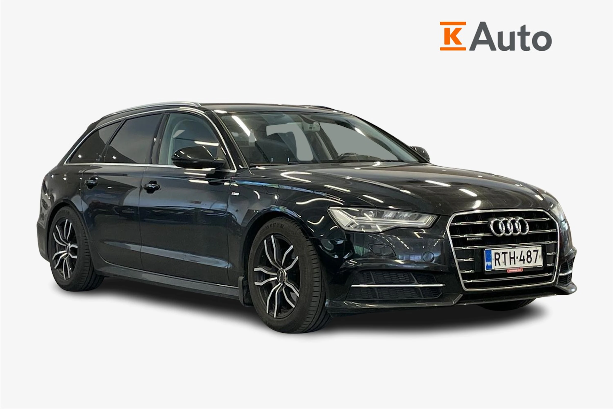 met. musta Audi A6 2018 kuva 1.