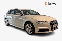 valkoinen Audi A6 2018 kuva 1.