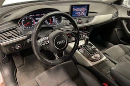 Valkoinen Audi A6 2018 kuva 6.
