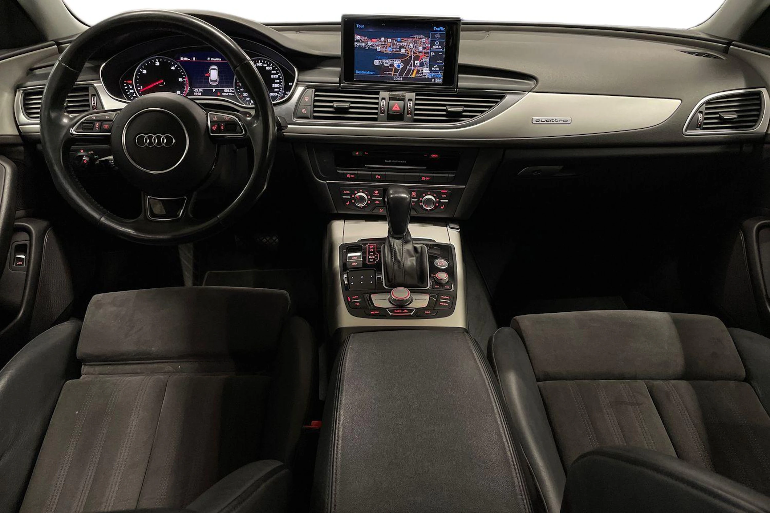 Valkoinen Audi A6 2018 kuva 7.