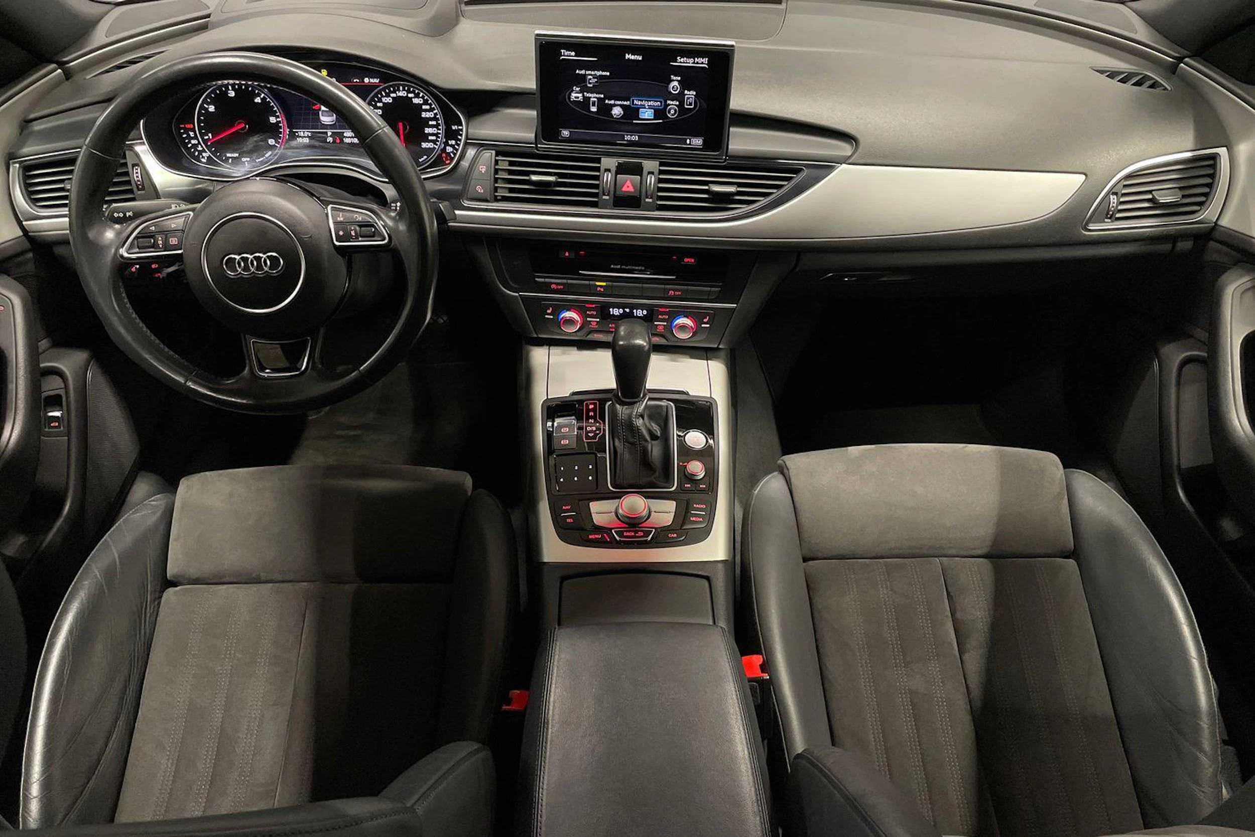 harmaa Audi A6 2018 kuva 9.