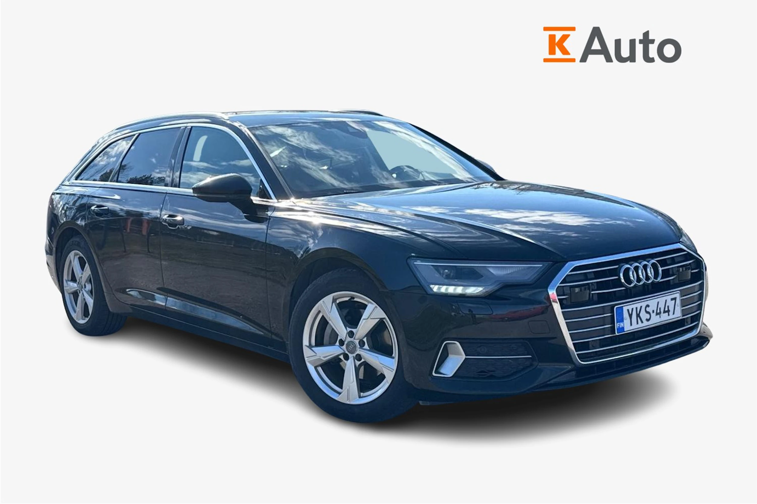 musta Audi A6 2019 kuva 1.