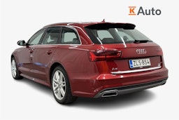 punainen Audi A6 2018 kuva 2.