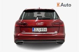 punainen Audi A6 2018 kuva 3.