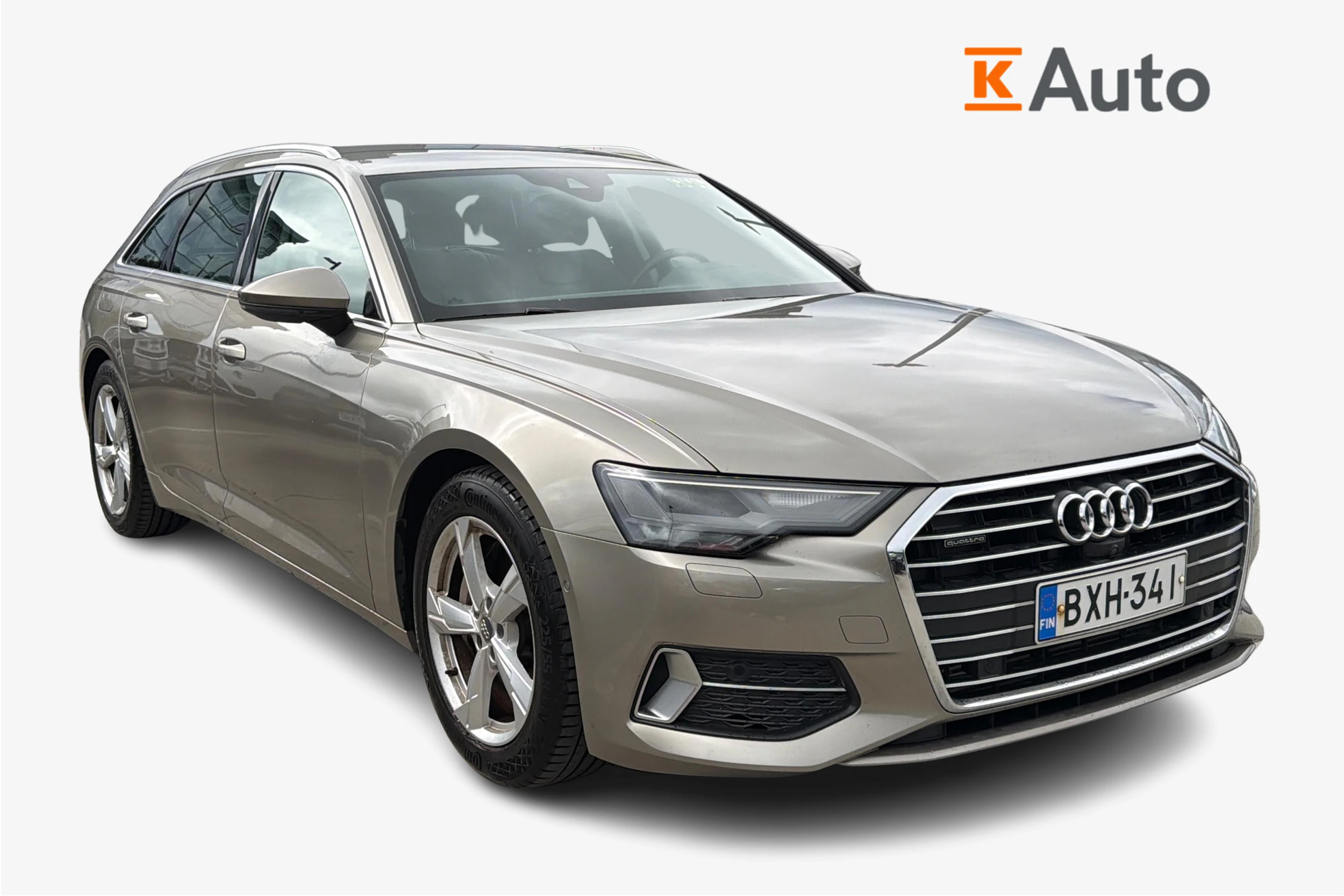 ruskea (beige) Audi A6 2019 kuva 1.