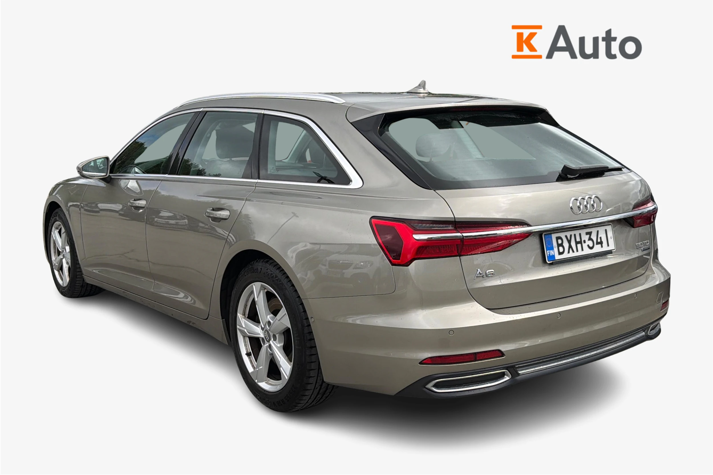 ruskea (beige) Audi A6 2019 kuva 2.