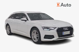 valkoinen Audi A6 2019 kuva 1.