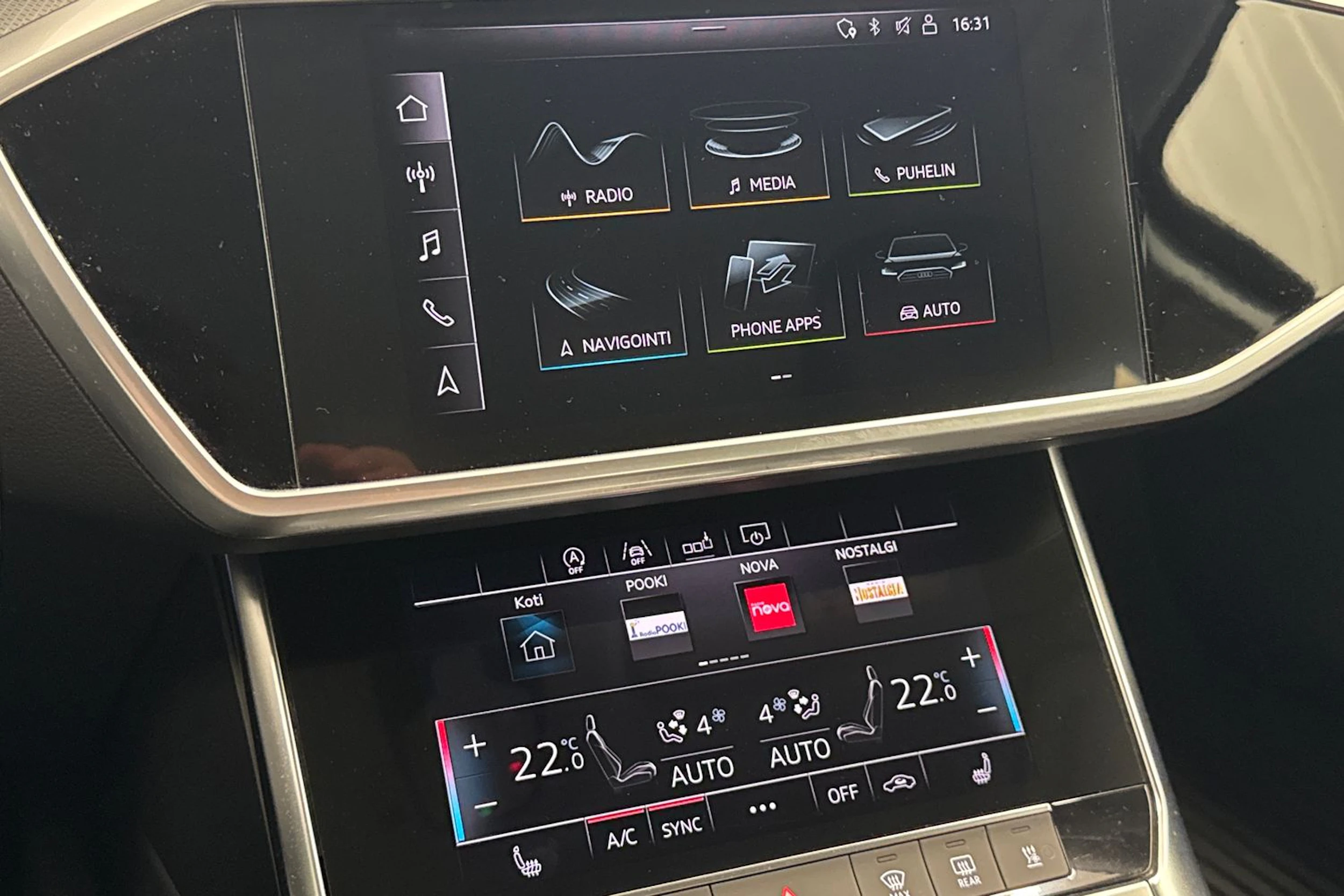 met. sininen Audi A6 2019 kuva 15.