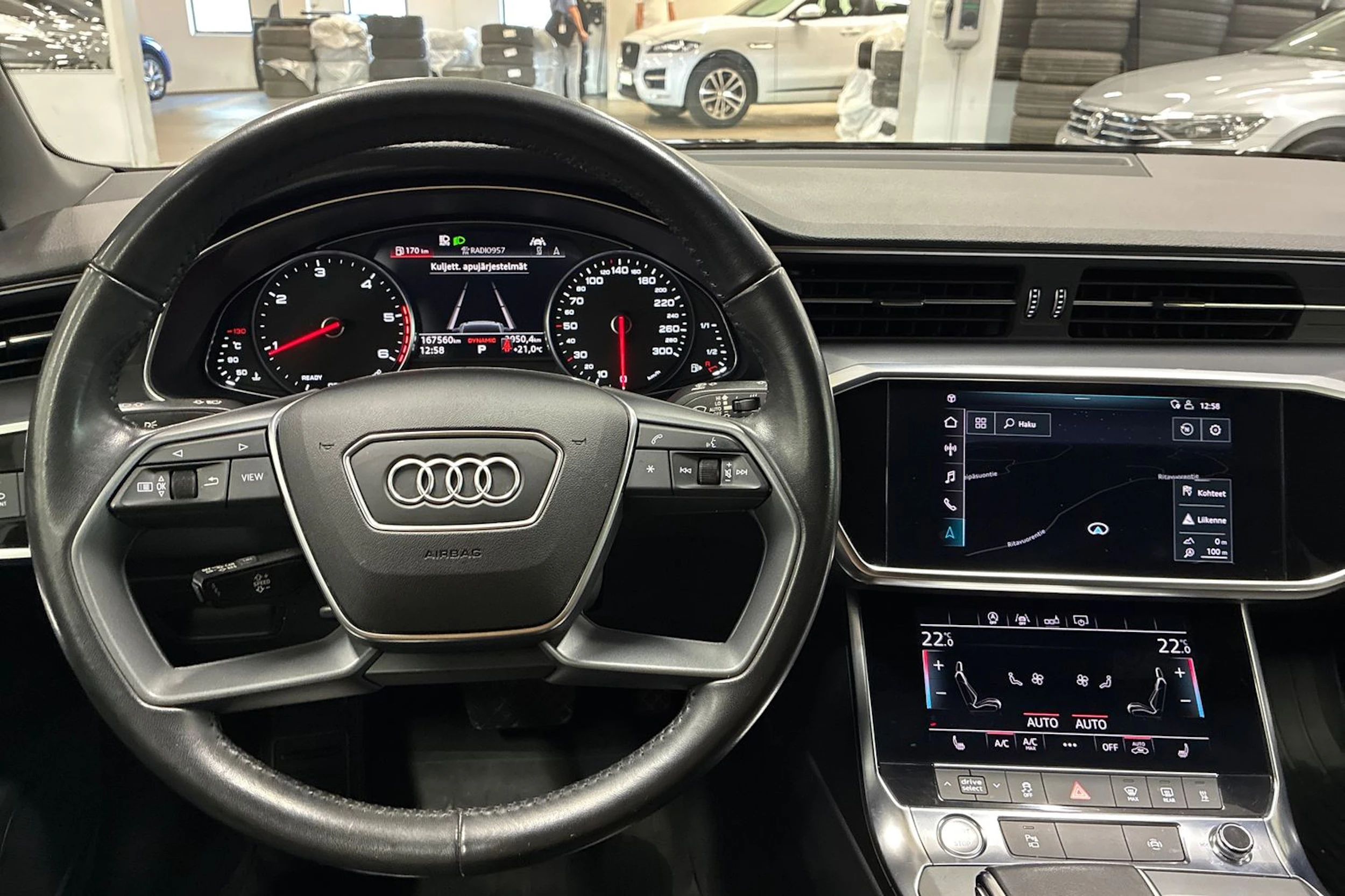 met. sininen Audi A6 2019 kuva 11.