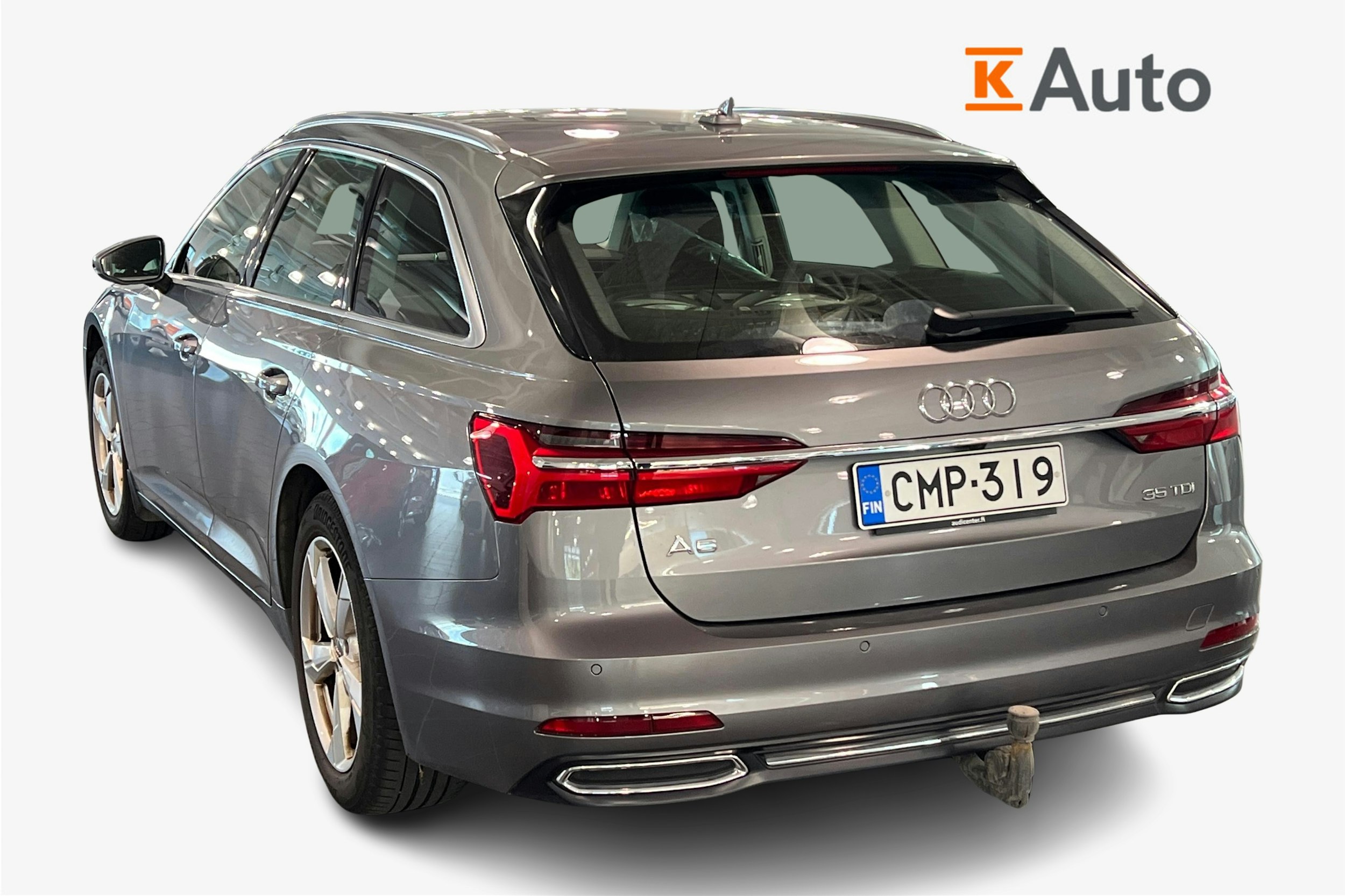 met. harmaa Audi A6 2019 kuva 2.
