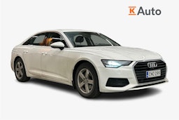 valkoinen Audi A6 2019 kuva 1.