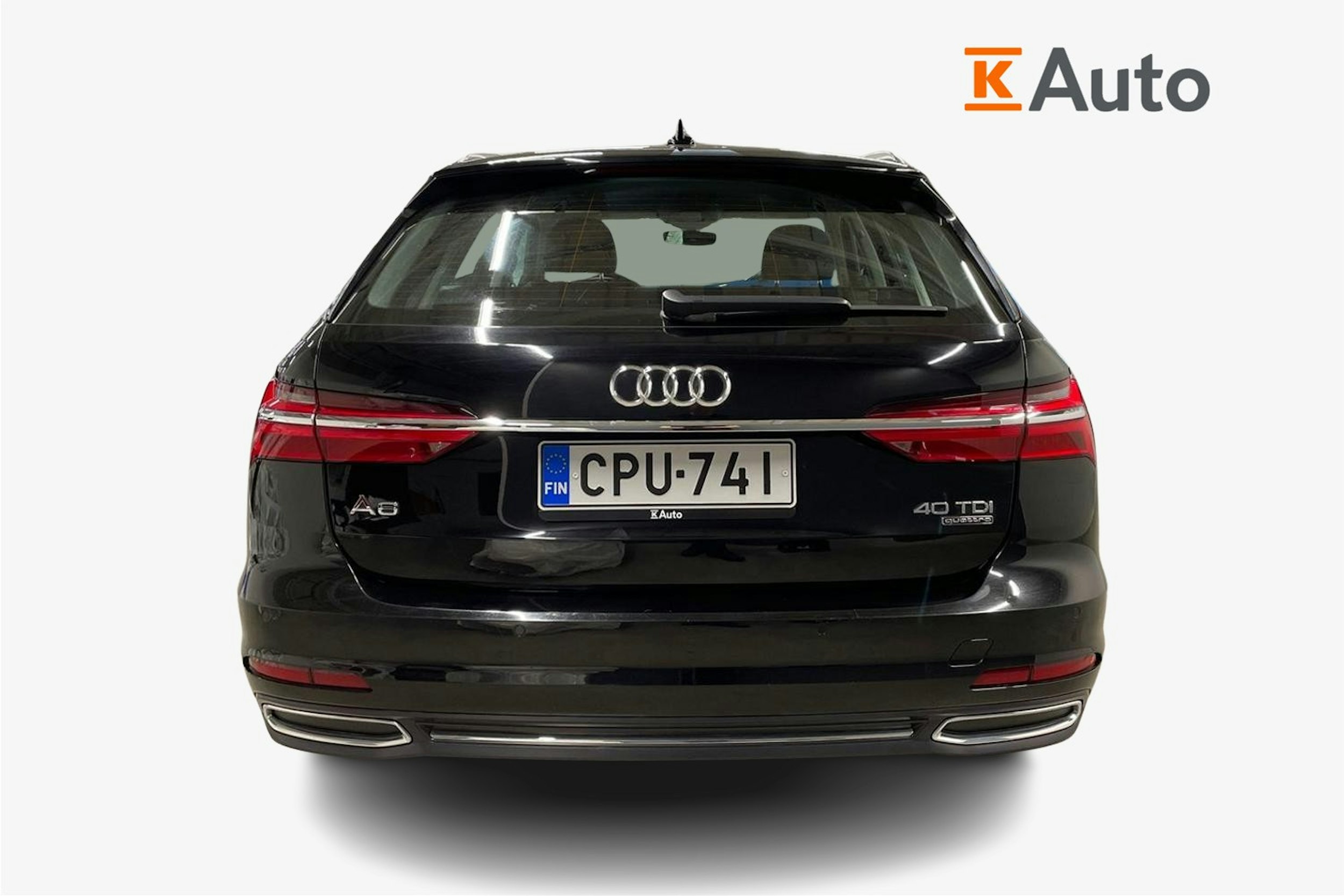 Musta Audi A6 2019 kuva 3.