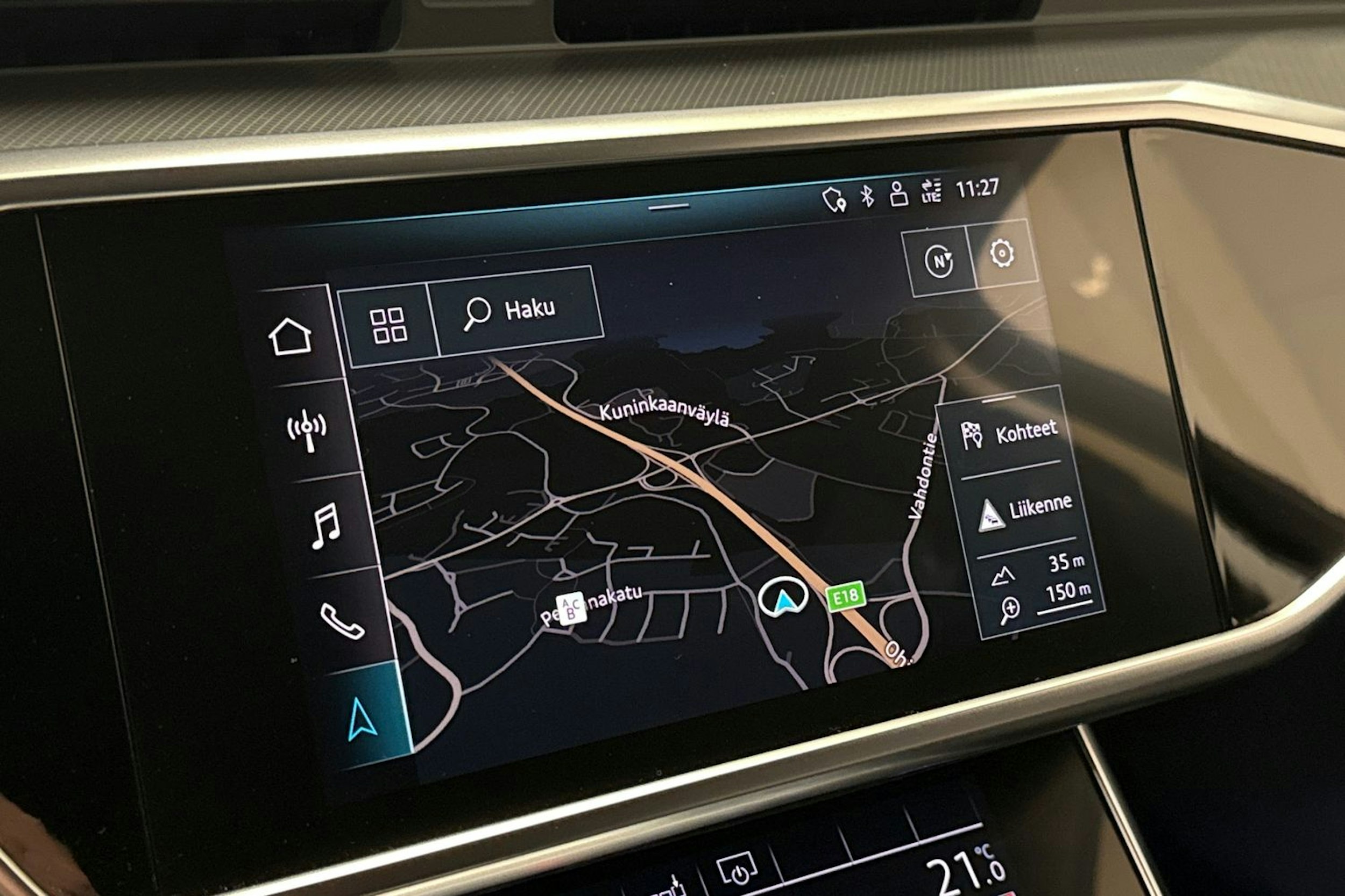 musta Audi A6 2019 kuva 24.