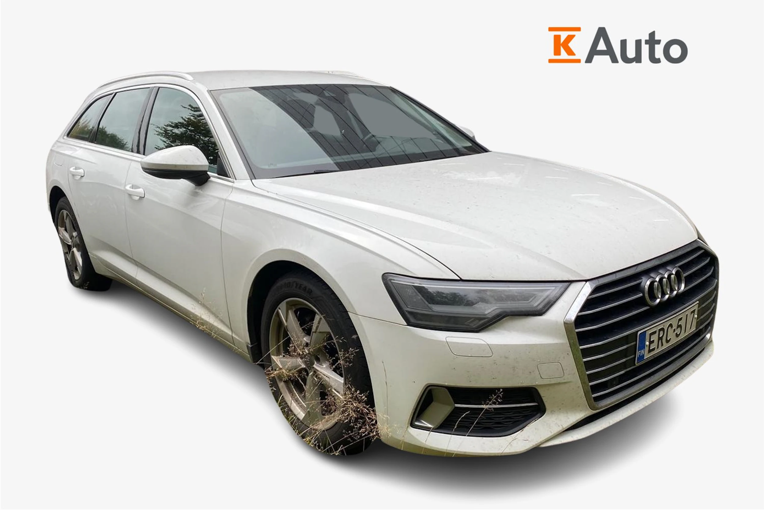 Valkoinen Audi A6 2019 kuva 1.