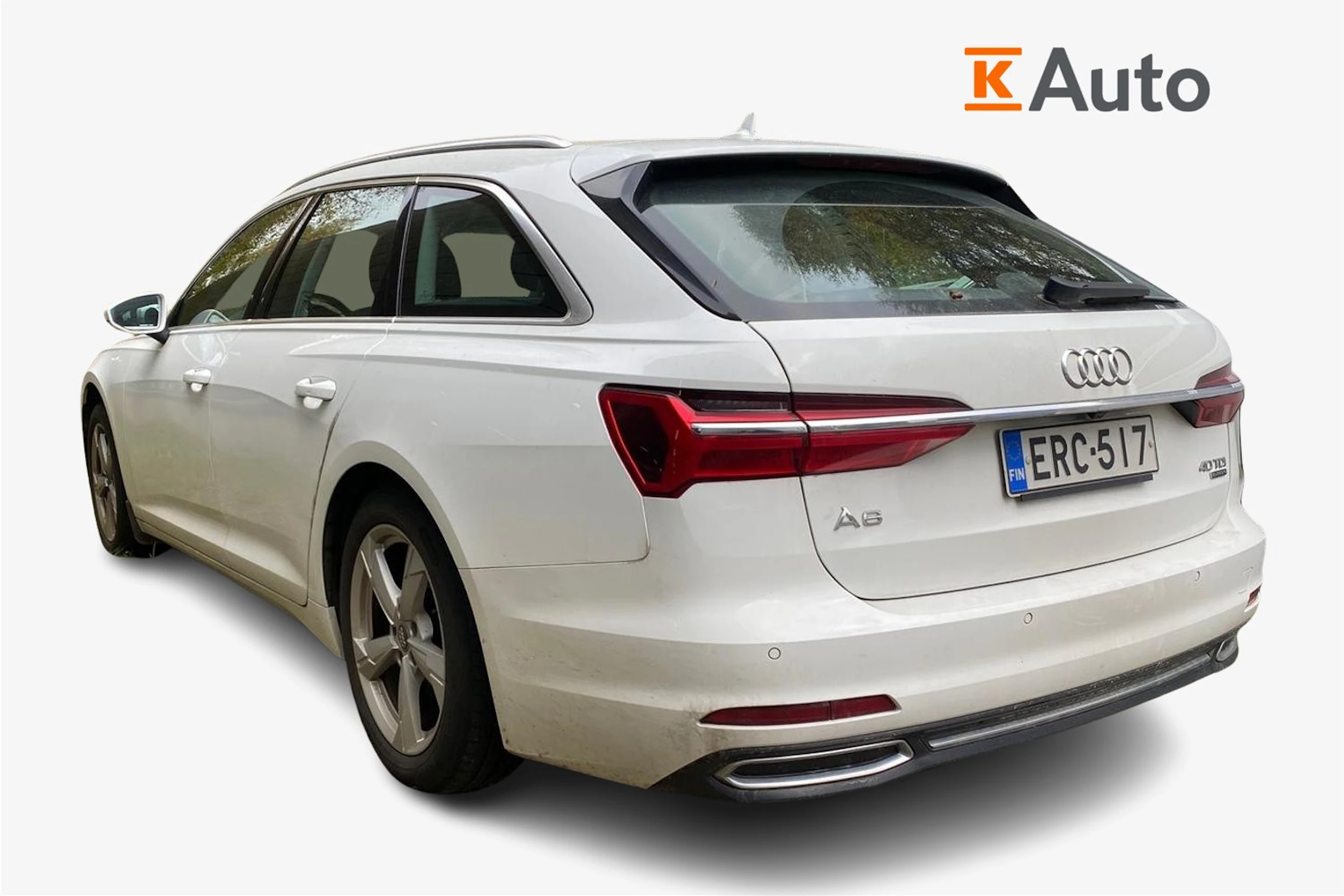 Valkoinen Audi A6 2019 kuva 2.